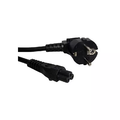 £4.72 • Buy EU (3 PRONG CLOVER LEAF) LAPTOP POWER LEAD CORD / CABLE For Laptop Adapter 2 Pin