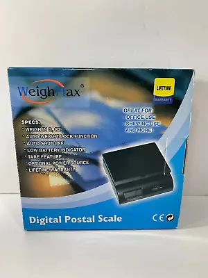 WeighMax Postal Scale 75 Lb Max Digital Model W 2822 Weight Lock Tare Feature • $24.99