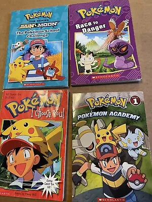 Lot Of 4 Pokémon Chapter Books • $7.99