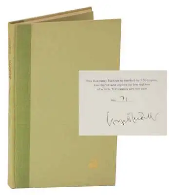 George MACBETH / THE NIGHT OF STONES Signed Limited Edition 1st Edition #127653 • $28.75