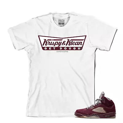 Tee To Match Air Jordan Retro 5 Burgundy. Krispy Klean Burgundy Tee. • $24