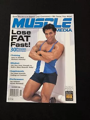 Vintage Muscle Media Fitness Magazine November 1998 • $13.82