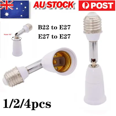 B22-E27/E27-E27 Extension Extender LED Light Bulb Lamp Adapter Socket Converter • $9.99