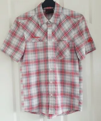 MAMMUT MENS SHORT SLEEVED SHIRT Size Small EXCELLENT CONDITION • £11.95