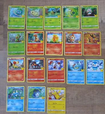 Pokemon McDonalds Happy Meal 2021 Base & Holo Cards - Choose Your Card • $1