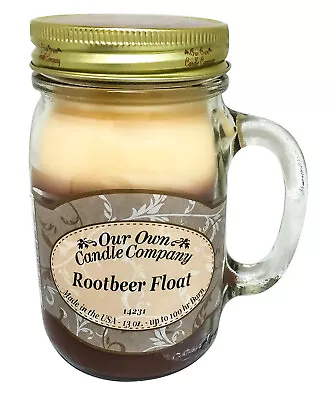Rootbeer Float Scented Candle In 13 Oz Mason Jar By Our Own Candle Company • $16.99