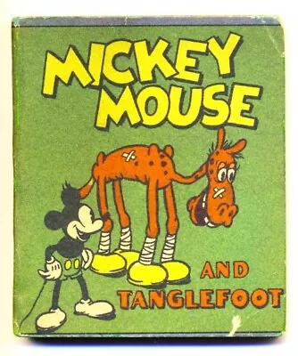 MICKEY MOUSE AND TANGLEFOOT VG/F Wee Little Books Whitman 1934 • $40