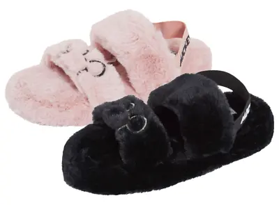 £17.95 • Buy Womens Mickey Mouse Slippers Disney Faux Fur Sliders Lined Mule House Shoes 