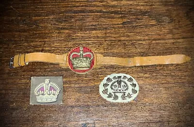 £52 • Buy Warrant Officer Wrist Strap And WW2 Badges