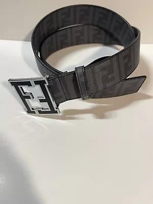 Fendi Black - Buckle Expedited Shipping Excellent Shape. 32-34 Waist. • $80.89