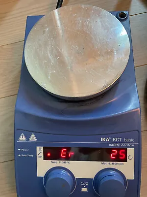 $110 • Buy IKA RCT Basic Magnetic Stirrer  Digital Magnetic Plate   Stirring