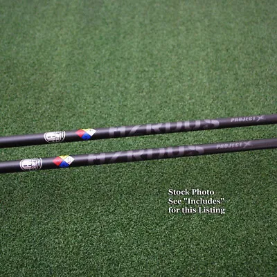 Project X HANDCRAFTED HZRDUS Black 65g Driver/Fw Shaft Stiff/Regular 6.0/5.5 NEW • $109.95