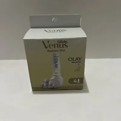 Gillette Venus Radiant Skin Pearl Powder Olay 4pk Razor Moisturizer Refills New • $12.49