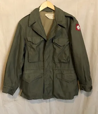 M43 Cold Weather Field Coat Jacket WWII US Army Coast Artillery • $375