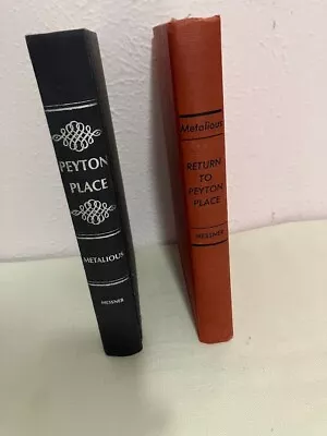 Peyton Place & Return To Peyton Place Metalious TRUE 1st Editions/1st Printings • $389