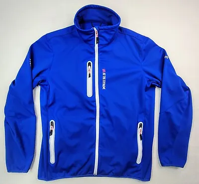 Musto Volvo Ocean Race Jacket Mens XL Sailing Boating Blue Soft Shell • $119.99