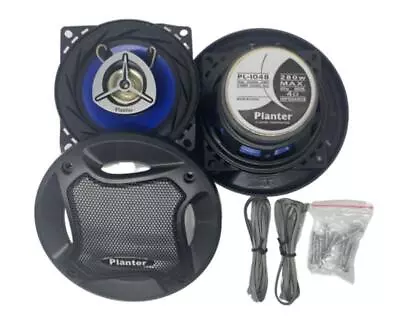 4  100mm 2-Way Car Audio Speakers 120W Pair CS-432 • $29