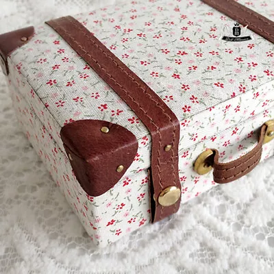 70cm 1/3 1/4 BJD Bag Floral Suitcase Box Doll Luggage Dollfie Luts DOD AOD DD AF • $12.87
