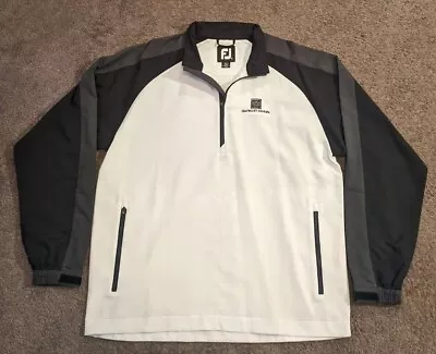 Men's Footjoy Performance Golf 1/2 Zip Pullover Windshirt Jacket Large • $29.99