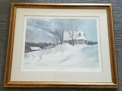 Michael Sloan  Tennessee Winter   #1419/2500.framed Rural Landscape Print Signed • $2500