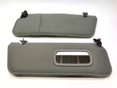 2000 01 02 03 04 Mazda B3000 B4000 Left & Right Gray Cloth Sun Visor Shade Pair • $80.10