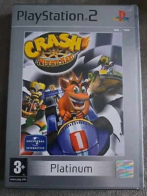 PS2 Game Crash Nitro Kart Platinum SONY Playstation • £3.99