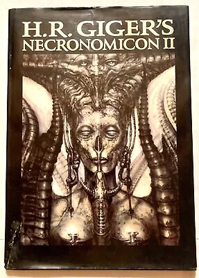 H.r. Giger Necronomican Ii Hardcover Book 1st English Edition 1992 Morpheus Intl • $224.99