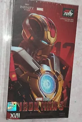 Zd Toys Iron Man 3 Mark XVII Mk17 HEARTBREAKER Figure Brand New In Box Licensed • $37.99