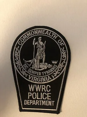 $2 • Buy Virginia  Police - WWRC Police   VA   Police Patch