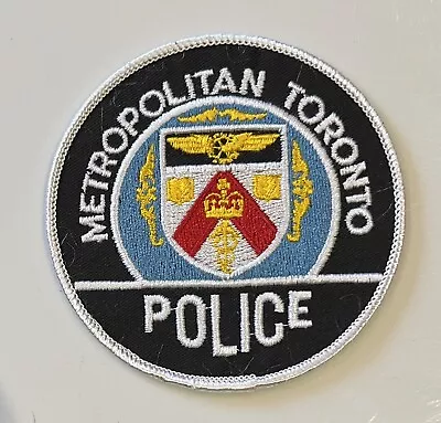 Vintage Metropolitan Toronto Police Patch Ontario Canada • $4.80