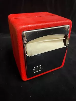 Marathon Compact Retro Red Napkin Dispenser Two Sided Spring Mechanism VGC • £15