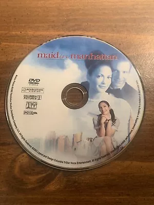 Maid In Manhattan DVD 2003 Jennifer Lopez Ralph Fiennes Free Shipping Disc Only • $2.79