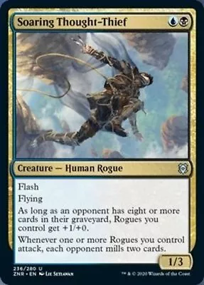 MTG Soaring Thought-Thief - ZNR Zendikar Rising NM • $1.49