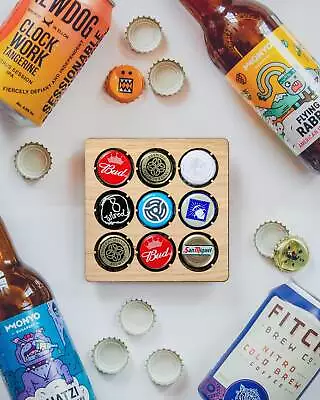 Beer Cap Coaster Beer Gift • £6