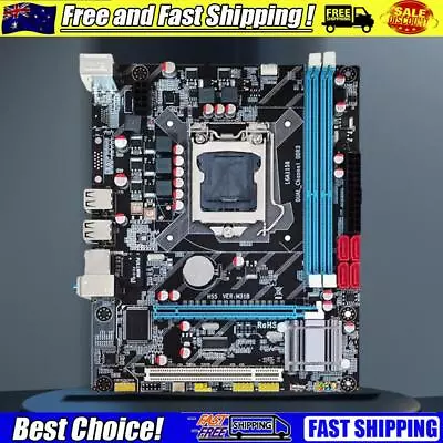 LGA1156 Motherboard Set 1600MHz DDR3 Memory PC Mainboard Dual Channel For I3 530 • $57.41