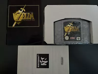 Nintendo N64 The Legend Of Zelda Ocarina Of Time PAL Boxed With Manual Complete • £35