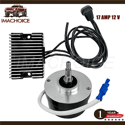 17 Amp 12 Volt Alternator Generator Conversion Kit For Harley-Davidson G XL FL W • $219