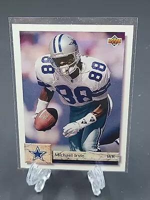 1992 Michael Irvin Upper Deck  • $1.69