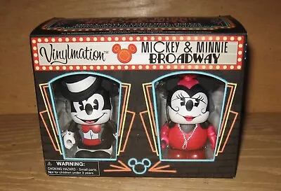 Vinylmation Mickey & Minnie Mouse Broadway New York Brand New Sealed • $29.95