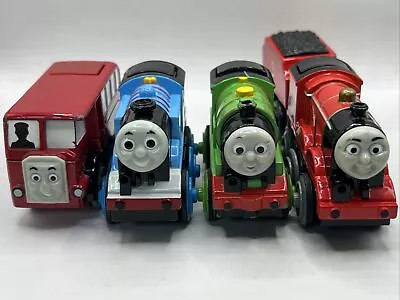 Thomas & Friends Wooden Train BATTERY OPERATED LOT THOMAS PERCY JAMES BERTIE • $120