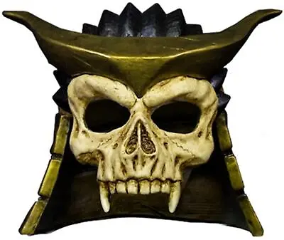 Mortal Kombat Shao Khan Plastic Adult Costume Mask • $80.89