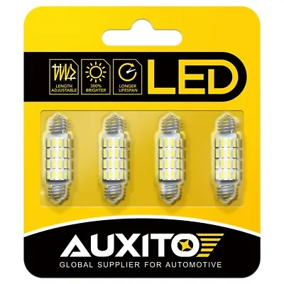 AUXITO 578 212-2 CANBUS Dome Light Map White LED Bulb Interior Lamp For Chevy US • $11.99