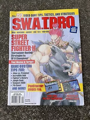 S.W.A.T.PRO September 1994 Video Game Magazine • $9.99