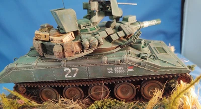 $145 • Buy 1/35 Scale Pro Built, Award Winning, M551 Sheridan, Vietnam, From Academy Kit.