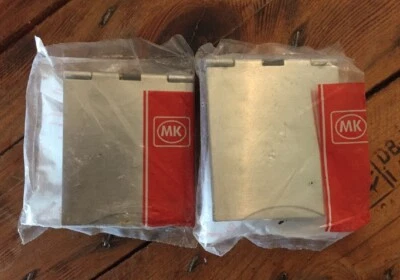 £30 • Buy 2 X MK Albany 740BSS - 13A Brushed Stainless Steel 1G Switched Floor Socket