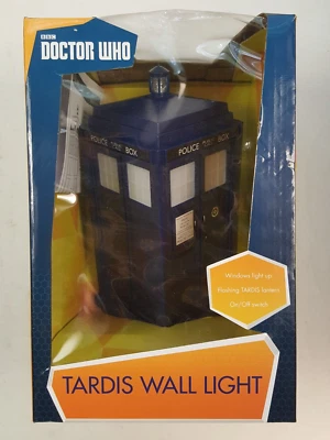 $65 • Buy BBC Doctor Who Tardis Wall Light New Open Box Rabbit Tanaka China