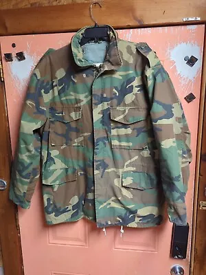 Rothco Ultra Force U.S. Army Extra Large XL Field Coat W/ LINER  CAMOUFLAGE M-65 • $39.99