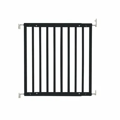 £46.90 • Buy Baby Gate Wood Extending Gate Screw Fit Safety Guard Black 63.5-105.5cm|Safetots