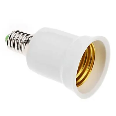 Adaptor Small Edison Screw SES E14 To Edison Screw ES E27 Light Bulb Lamp Holder • £23.99