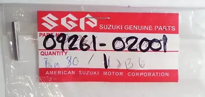 NOS Suzuki A AC LT GT TC TM TS Clutch/Oil Pump Drive Pin 09261-02001 NEW OEM • $4.99